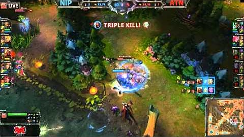 Quadrakill de Bjergsen - LCS Week 9