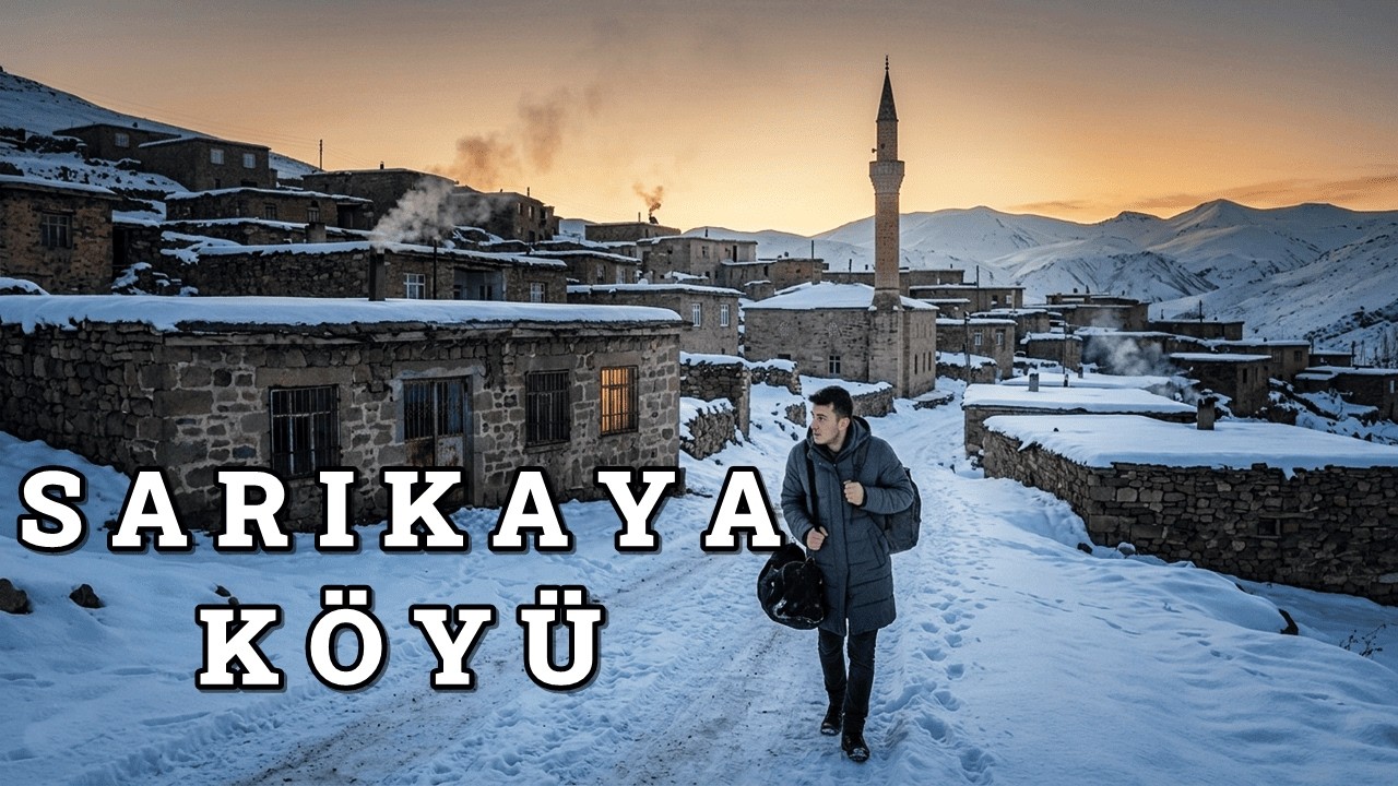 Erzurum'un Kar Altındaki Köyünde Gördüklerim | DAĞIN SUSTUĞU GECE