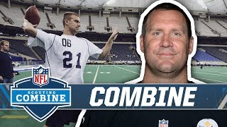 Ben Roethlisberger at the NFL Combine in 2004 | Pittsburgh Steelers