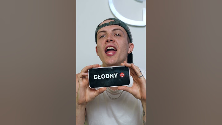 CO MÓWIMY, GDY...