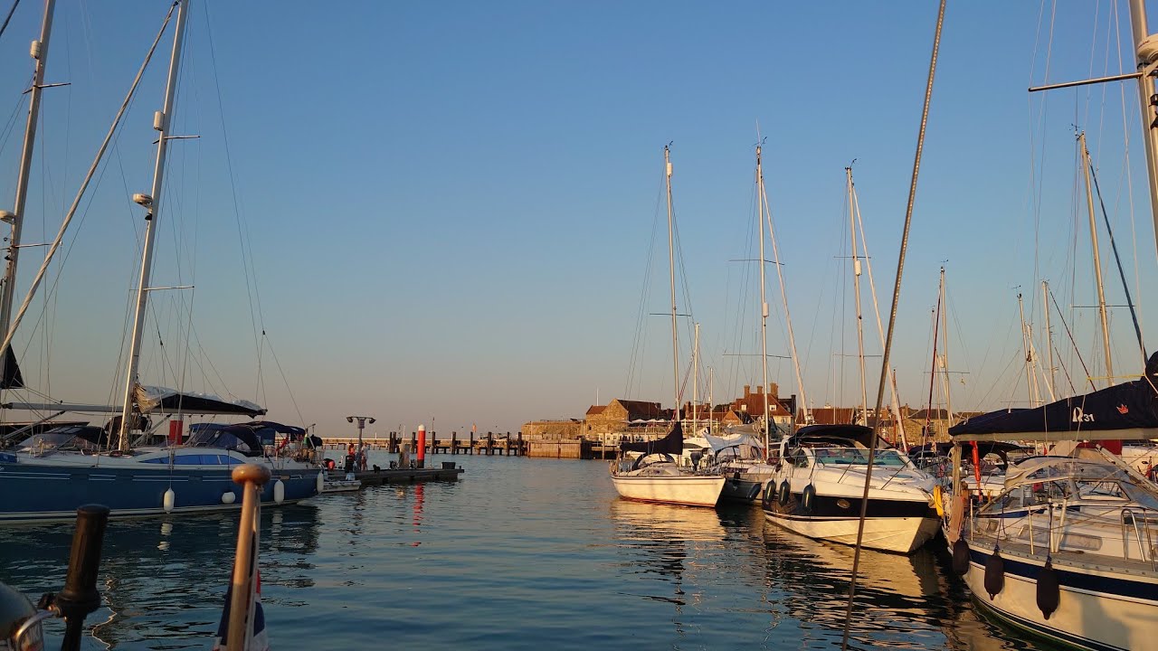 Sailing to Yarmouth and Southampton from Weymouth YouTube