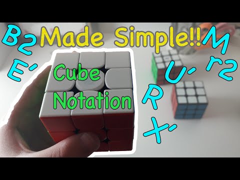 Rubik's Cube Notation Guide - Reading Algorithms (Full Tutorial)