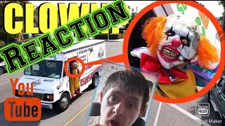 Reaction to If you see this Clown Ice Cream Truck Driver, do not try to get Ice Cream (It's a Trap)