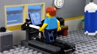 Lego Gym Fail - Unlucky Lego Man