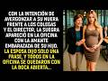 Con la intención de avergonzar a su nuera frente a los colegas, la suegra apareció en la oficina...