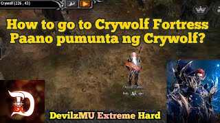 DevilzMU | How to go to Crywolf Fortress | Paano pumunta ng Crywolf