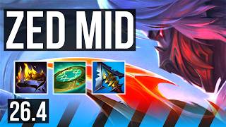 ZED vs MEL MID Good KDA 3 BR Challenger 26 4