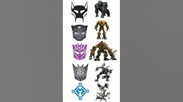 Types of transformers in movies. #transformers #optimusprime #autobots #decepticons