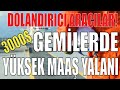 Gemide Yüksek Maaş yalanı! Gemilerde Maaşlar 2020