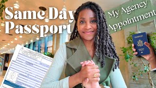 My Day at the NYC Passport Agency | URGENT Renewal!