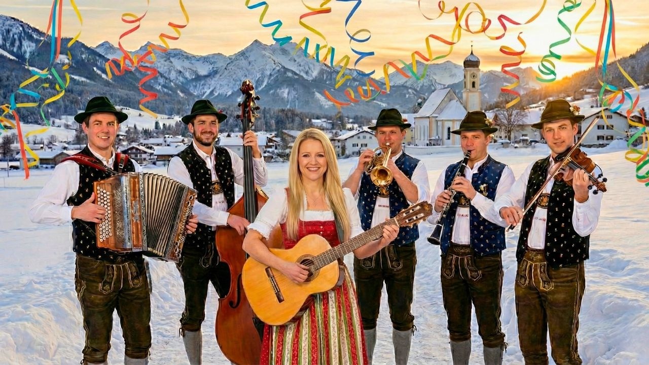 🎶 6,5 Stunden fröhliche deutsche Volksmusik Nonstop ☀️ Ultimativer Gute-Laune-Mix für den ganzen Tag