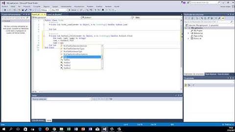 OPERACIONES MATEMÁTICAS EN VISUAL BASIC 2015