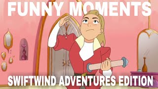 Adora Funny Moments Swiftwind Adventures She-Ra 2018 Adora Stealing Swiftwinds Spotlight