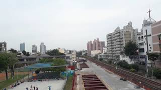 2020年12月4日7802次長編軍列 通過台南北（台南鐵路地下化工地）