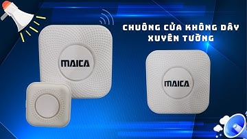Chuông cửa không dây xuyên tường