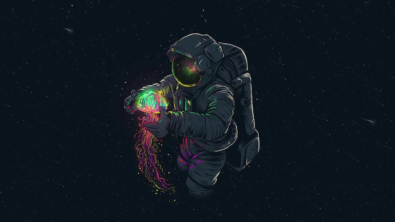 Space Man Live Wallpaper