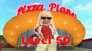 HOW TO REACH LEVEL 50 IN BLOXBURG PIZZA PLANET | roblox