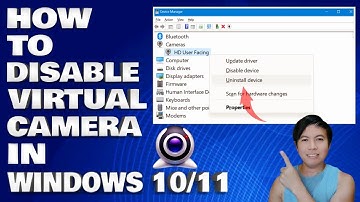 How To Disable Virtual Camera in Windows 10/11