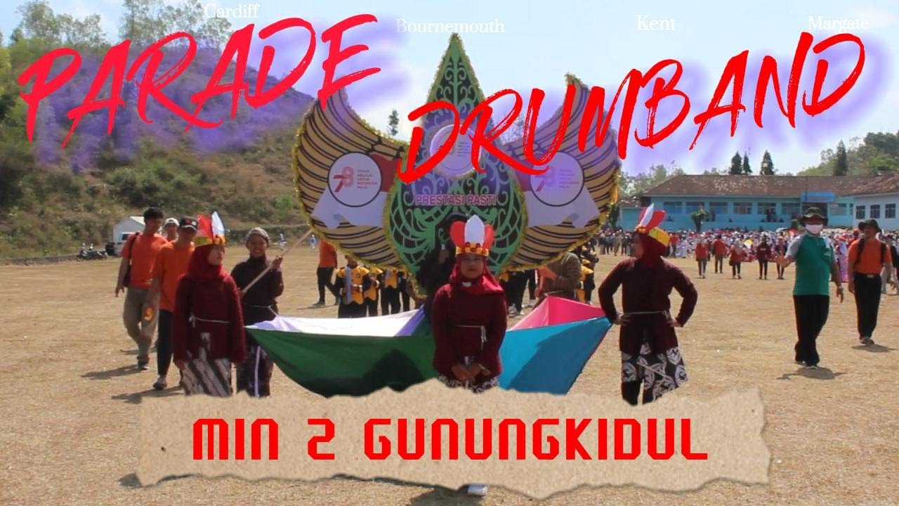 Parade Drumband Peringatan HUT RI 78 MIN 2 Gunungkidul