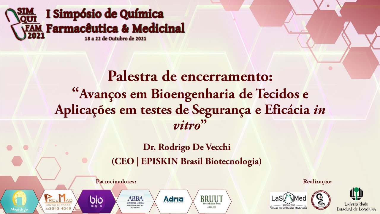 I SIMQFAM (22/10/21): Palestra de encerramento