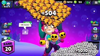 CHESTER NONSTOP to 500 TROPHIES! Brawl Stars