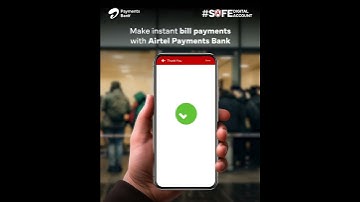 Now pay bills fast & easy with #AirtelPaymentsBank!
