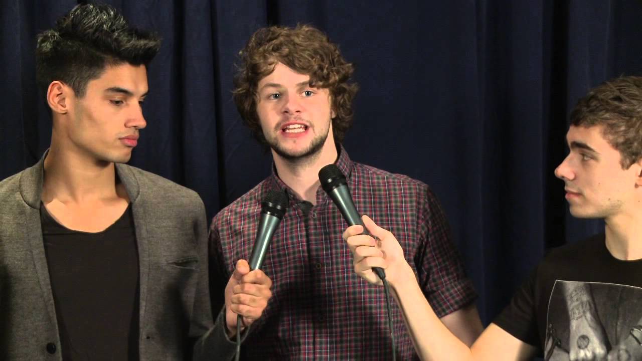 Behind-the-Scenes Interview With The Wanted at the AMAs 2012