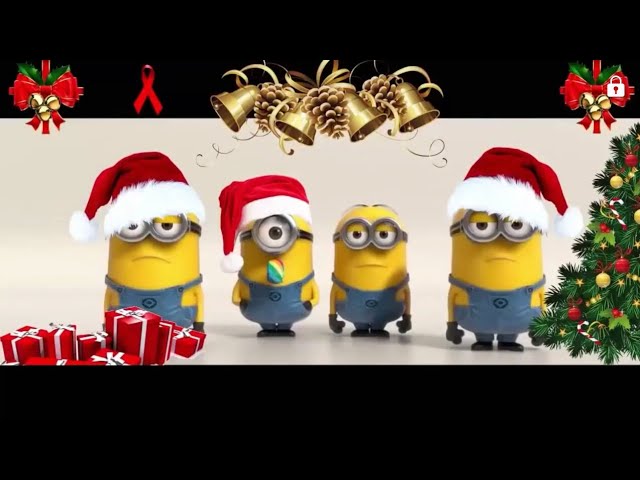 Les Minions Vous Souhaitent Un Joyeux Noel Youtube
