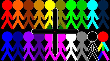 20 Stickman RTTB Run Race ASRM in Algodoo