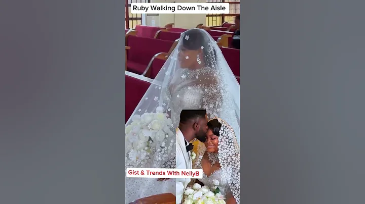 Ruby Orjiakor Walking Down The Aisle Like A Real Life Angel 😇, Congratulations 🎉👏 To Her