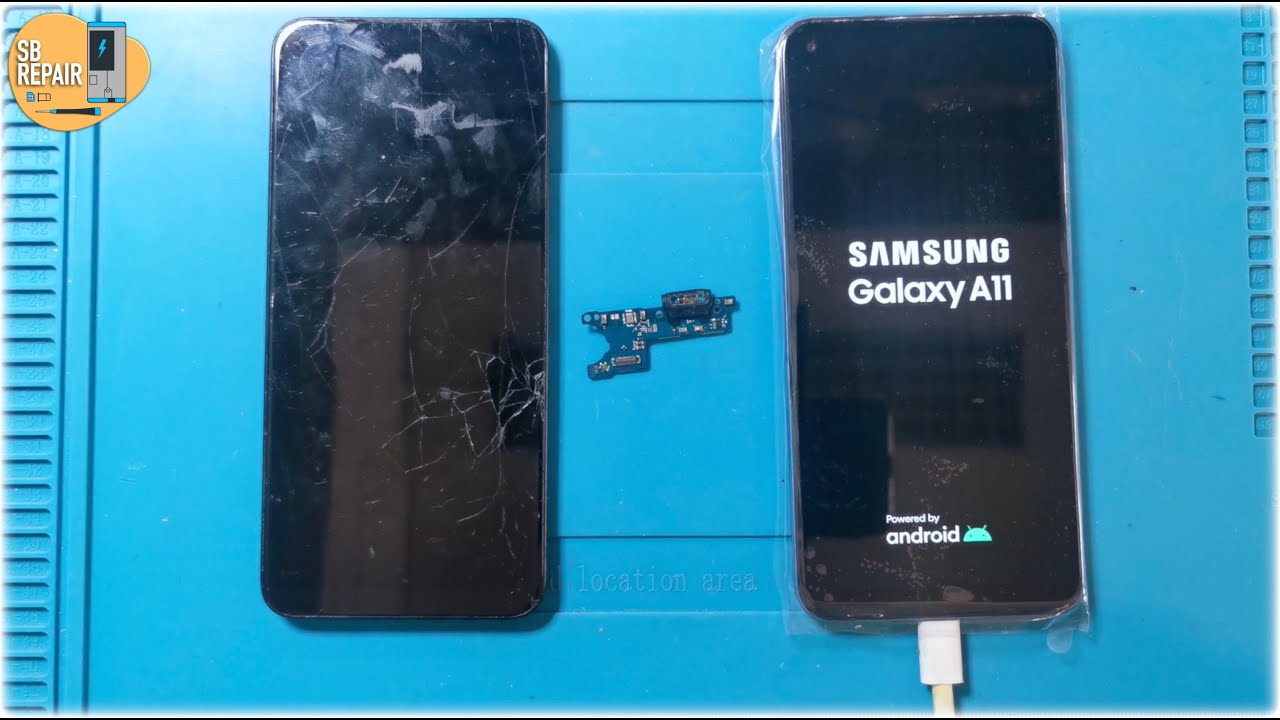 Samsung Galaxy A11 Screen Replacement samsung repair a11 YouTube