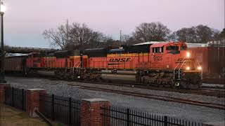 BNSF Coal with NS and CSX through Dalton, GA