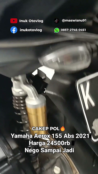 CAKEP POL🔥YAMAHA AEROX 155 ABS 2021 #short #shorts #mokas #yamaha #aerox #aerox155 #semarang