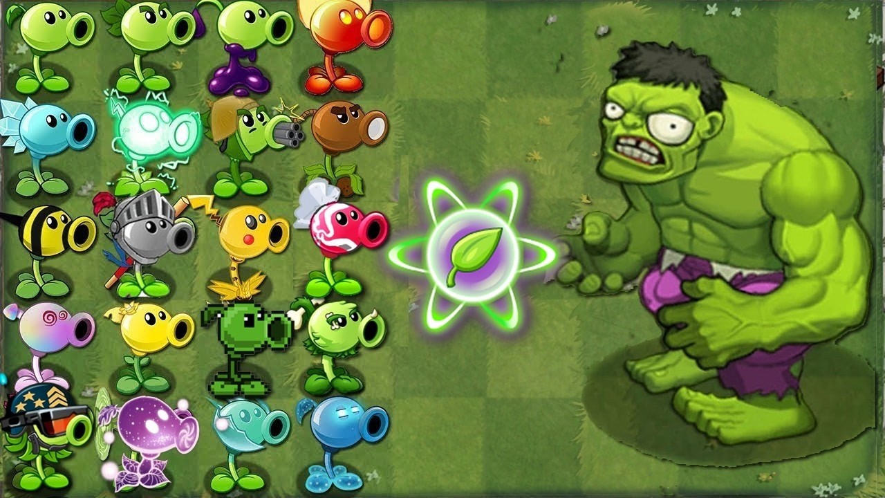 PvZ 2 Challenge - All PEA & Other Plants Vs Strongest Gargantuar Zombie ...