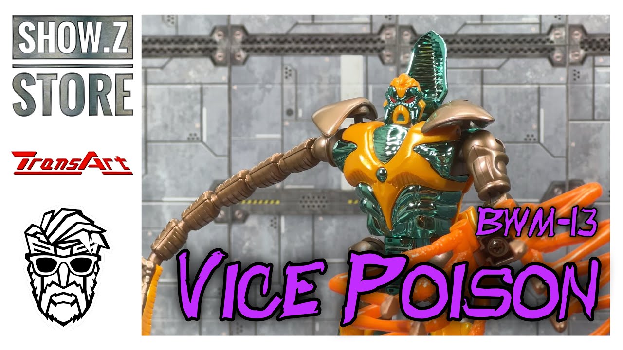 Transart BWM-13 Vice Poison Transformers Masterpiece Beast