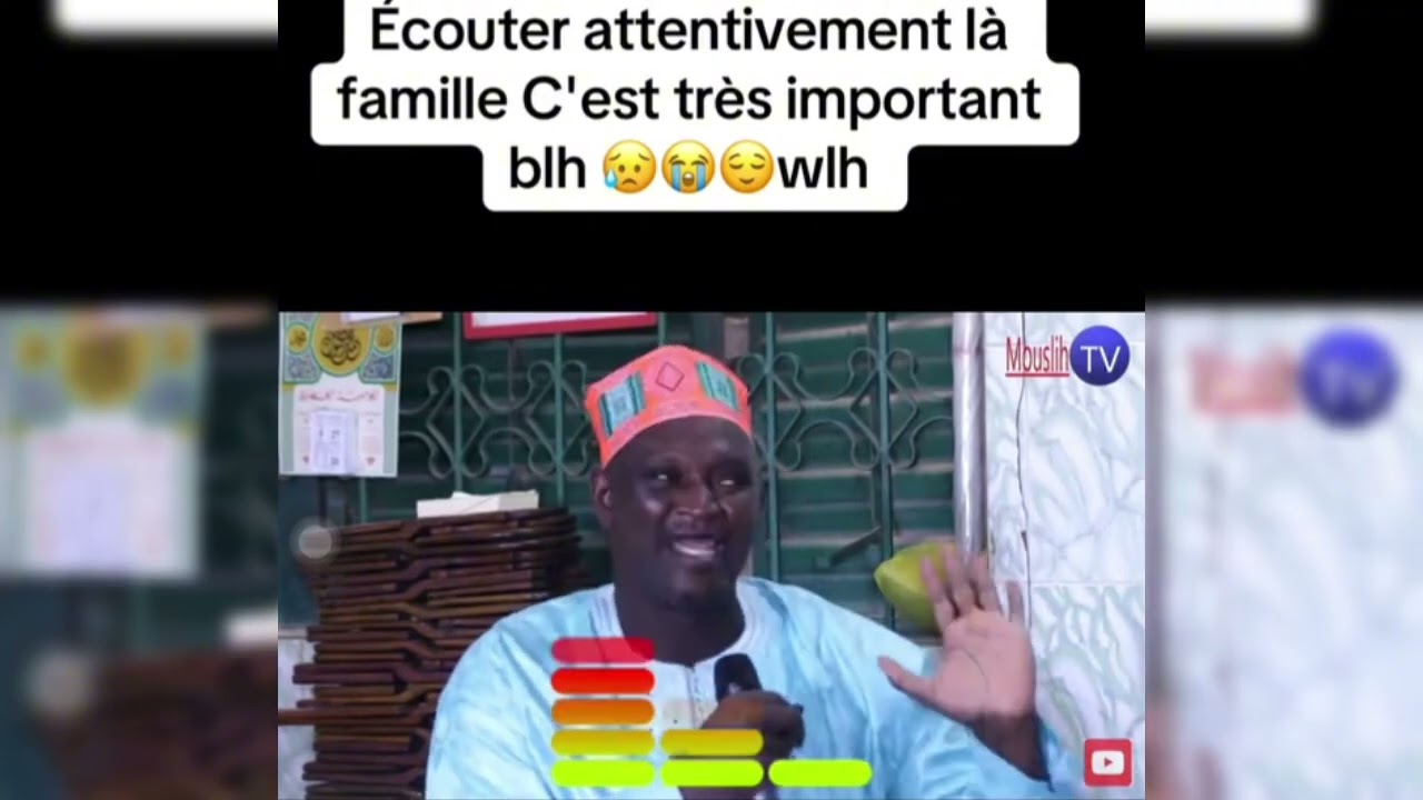 Écouter attentivement la famille c’est très important                  Oustaz Taïbou Bah 