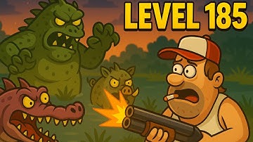 Swamp Attack 2 Level 185 Gameplay Walkthrough