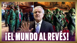 MORENA defiende que MILITARES armados INGRESEN a la CÁMARA de DIPUTADOS; Santiago Creel lo IMPIDE