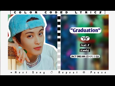 NCT DREAM (엔시티 드림) - "Graduation" Color Coded Lyrics : Rom/Eng