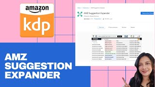 Amz Suggestion Expander ll Amazon KDP Keyword Research Tool