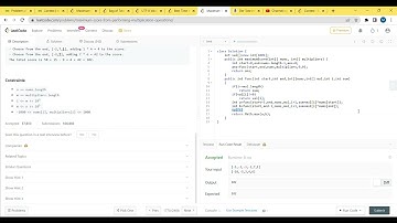 Maximum Score from Performing Multiplication Operations