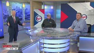 Former Twins greats Kent Hrbek, Ron Gardenhire talk ALS Black Woods Blizzard Tour