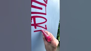 How to tag #graffiti #tagging