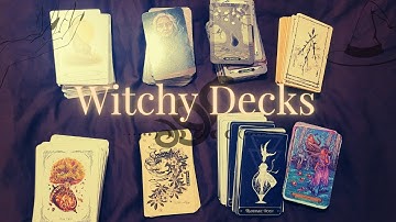 12 Oracle and Tarot Decks with a Witchy Vibe