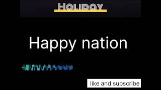 Happy nation english song # amrican songs 
