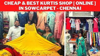 Sowcarpet's Cheap & Best Kurtis Shop | The Kurtis Shop Sowcarpet | Priya just now fashion