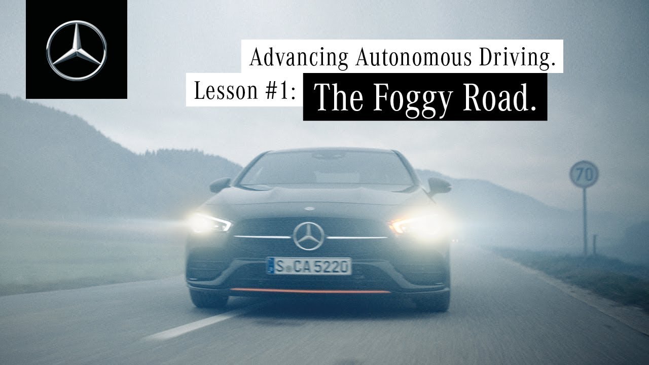 Mercedes Benz Car to X Communication | The Foggy Road