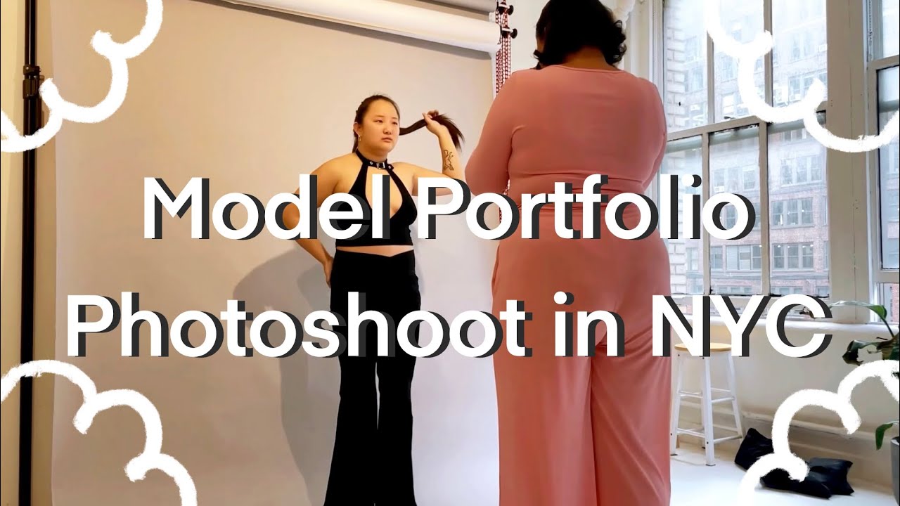 Model Portfolio Photoshoot in NYC - Emi Schaubeck