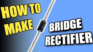 How to make bridge rectifier at home || #shorts || #ck