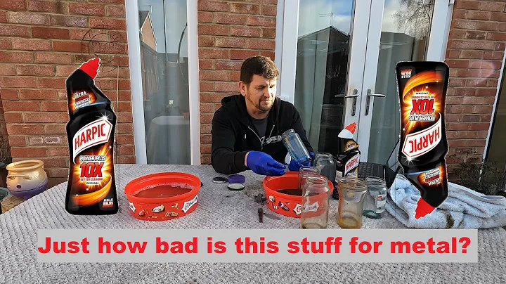 Is Harpic really that bad for metal?